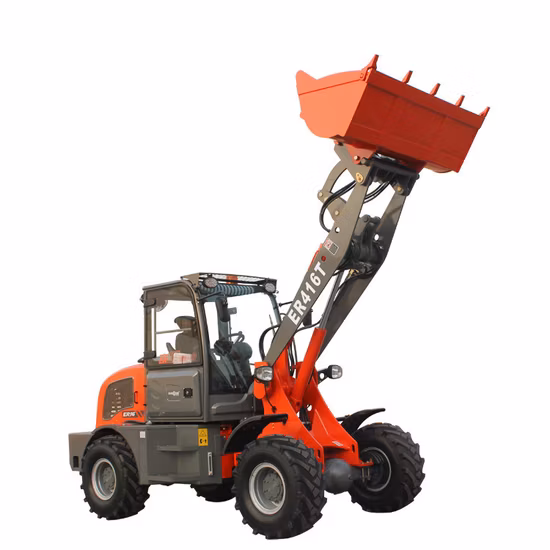 Fabricante chino Everun Farm Garden Er416t pequeña mini pala cargadora de ruedas